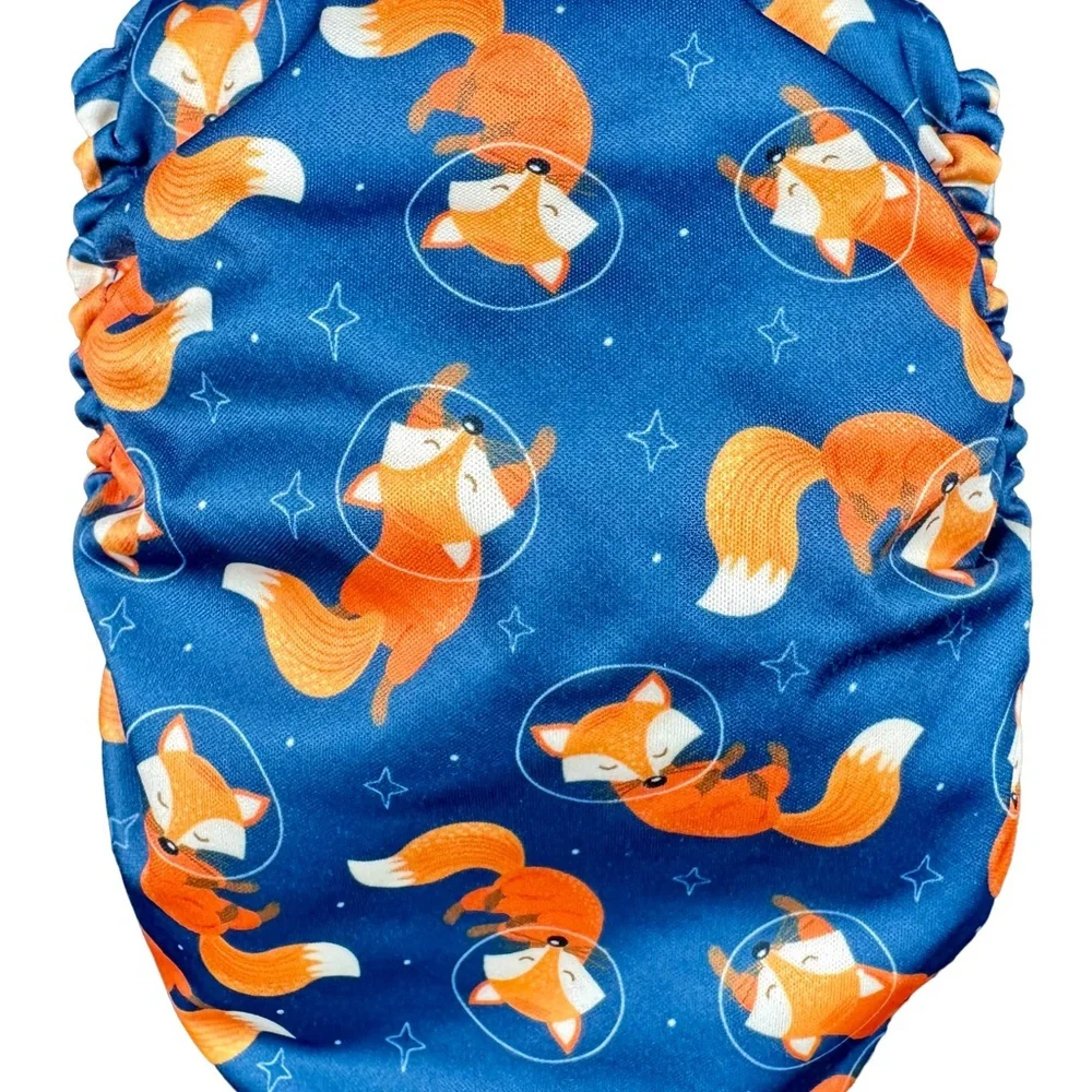 Space Animals Kids Diaper Covers - Lot of 4